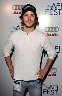 Marc-Andre Grondin at the premiere of "Sorry, Haters."