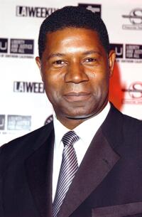 Dennis Haysbert at the Oscar Night Benefit Party for Amnesty International and the ACLU Foundation.