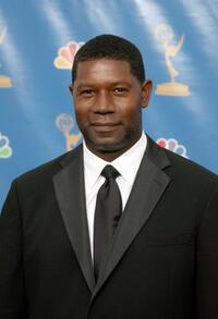 Dennis Haysbert at the press room at the 58th Annual Primetime Emmy Awards.