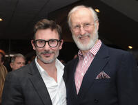 Michel Hazanavicius and James Cromwell at the after party of California premiere of "The Artist."