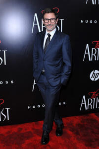 Michel Hazanavicius at the New York premiere of "The Artist."
