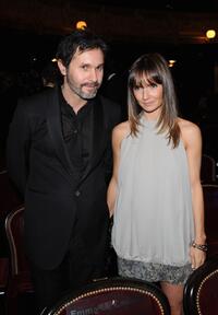 Serge Hazanavicius and Axelle Laffont at the Cesar Film Awards 2008.