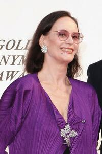 Claudine Auger at the closing ceremony of the 46th Annual Monte Carlo Television Festival.