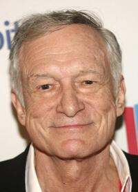 Hugh Hefner at the Singers and Songs Celebrate Tony Bennett's 80th birthday event.