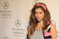 Maya Hazen at the Mercedes-Benz Fashion Week.