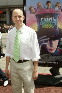 John August at the premiere of "Charlie and the Chocolate Factory."