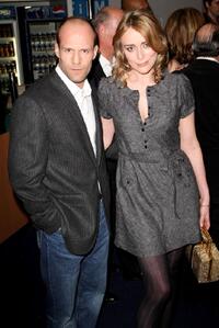 Jason Statham and Keeley Hawes at the world premiere of "The Bank Job."