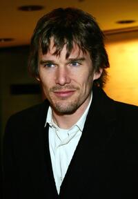 Ethan Hawke at "Children And Art" Honoring Stephen Sondheim's 75th Birthday post-show dinner.