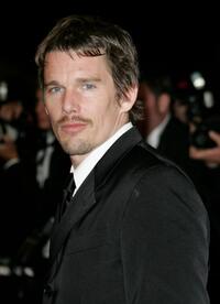 Ethan Hawke at the "Fast Food Nation" premiere at the Palais des Festivals during the 59th International Cannes Film Festival.