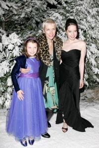 Georgie Henley, Annie Lennox and Anna Popplewell at the after party of the Royal Film Performance and world premiere of "The Chronicles Of Narnia."