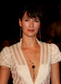 Lena Headey at the premiere of "The Brothers Grimm" at the 62nd Venice Film Festival.