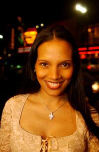 Shari Headley at the screening of Civil Band during the Pan African Film and Arts Festival.