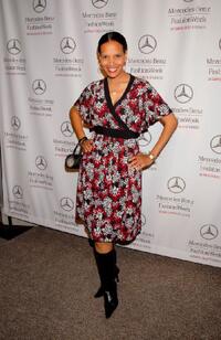 Shari Headley at the Mercedes Benz Fashion Week.