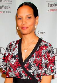 Shari Headley at the Mercedes Benz Fashion Week.