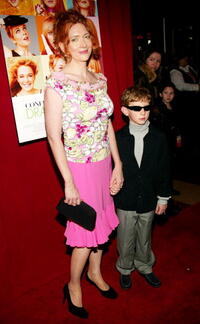 Glenne Headly and Sterling at the premiere of "Confessions Of A Teenage Drama Queen."