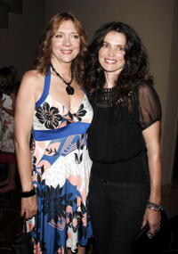 Glenne Headly and Julia Ormond at the premiere of "Kit Kittredge: An American Girl."