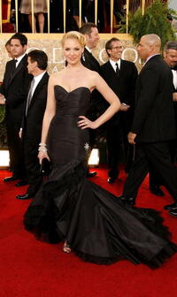 Katherine Heigl at the 64th annual Golden Globe Awards in Beverly Hills.