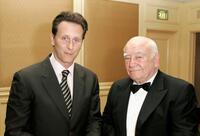 Ed Asner and Steven Weber at the Cure Autism Now's 10th Anniversary Gala.