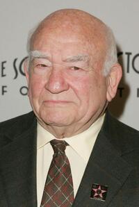 Ed Asner at the Award Of Excellence Star presentation.