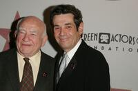 Ed Asner and Alan Rosenberg at the Award Of Excellence Star presentation.