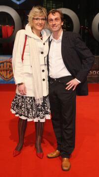 Denise Gebhardt and Andre Hennicke at the world premiere of "10,000 B.C."