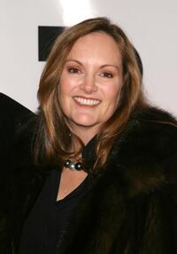 Patricia Hearst at the Playboy 50th Anniversary celebration.