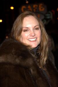 Patricia Hearst at the opening night of "Frankie and Johnny."
