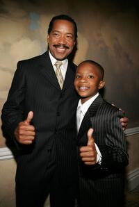 Obba Babatunde and C.J. Sanders at the 9th Annual PRISM Awards.