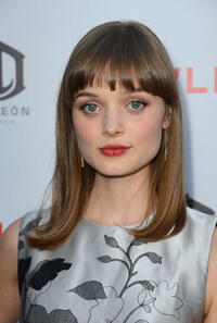 Bella Heathcote at the California premiere of "Lawless."