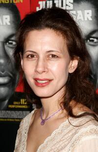 Jessica Hecht at the afterparty of "Julius Caesar."
