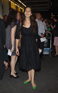 Jessica Hecht at the opening night of Pygmalion on Broadway.