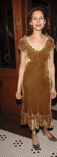 Jessica Hecht at the opening night celebration of "The House In Town."