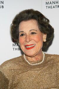 Kitty Carlisle Hart at the Manhattan Theater Club Spring Gala.