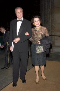 Robert Wilson and Kitty Carlisle Hart at the 7th Annual National Arts Awards.
