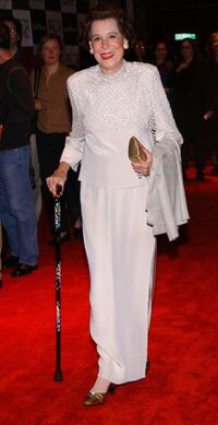 Kitty Carlisle Hart at the premiere of "About Schmidt" during the opening night of 40th New York Film Festival.