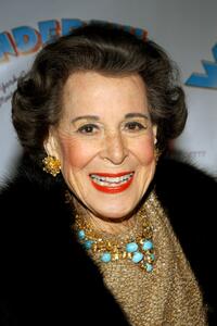Kitty Carlisle Hart at the after party of the opening night of "Wonderful Town."