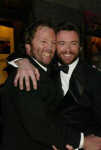 Shuler Hensley and Hugh Jackman at the 56th Annual Tony Awards.