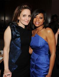 Tina Fey and Taraji P. Henson at the after party of the New York premiere of "Date Night."