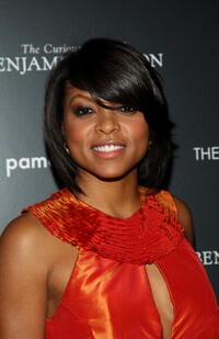 Taraji P. Henson at the premiere of "The Curious Case Of Benjamin Button."