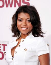 Taraji P. Henson at the premiere of "Tyler Perrys Meet The Browns."