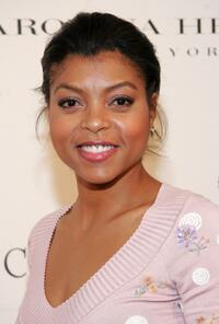 Taraji P. Henson at the Caroline Herrera Spring 2007 Fashion Show.