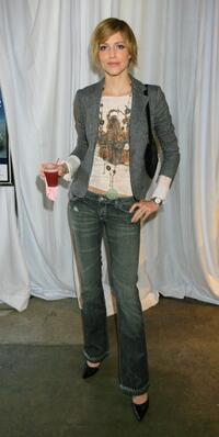 Tricia Helfer at the Mercedes-Benz Fashion week.