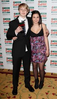 Kare Hedebrant and Lina Leandersson at the Jameson Empire Film Awards 2010.
