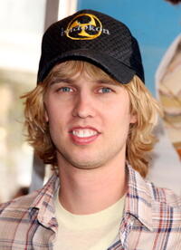 Jon Heder at "The Benchwarmers" premiere.