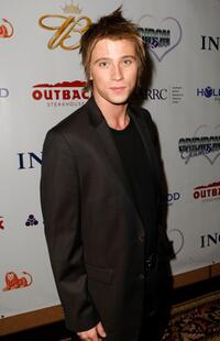 Garrett Hedlund at the 10th Annual Gridiron Glamour show benefiting the HollyRod Foundation and SARRC.