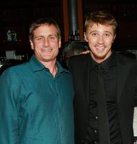 John Hegeman and Garrett Hedlund at the after party of the premiere of "Death Sentence."