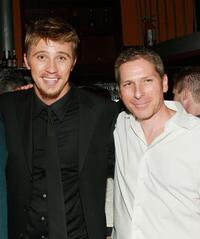 Garrett Hedlund and Ian Jeffers at the after party of the premiere of "Death Sentence."