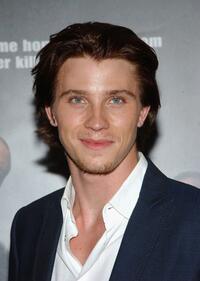Garrett Hedlund at the premiere of "Four Brothers."