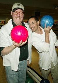 Edward Herrmann and Tom Cavanaugh at the 17th Annual Second Stage All-Star Bowling Classic in New York City.