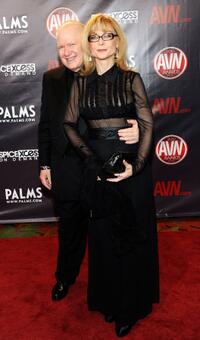 Ernest Greene and Nina Hartley at the 27th Annual Adult Video News Awards Show.